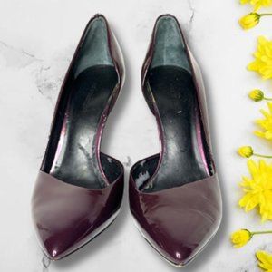 Wine Burgundy Pointed Toe Wine Ann Taylor Pumps